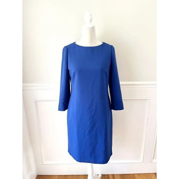 Hobbs London Cobalt Blue Shift Dress 6 - Picture 1 of 5